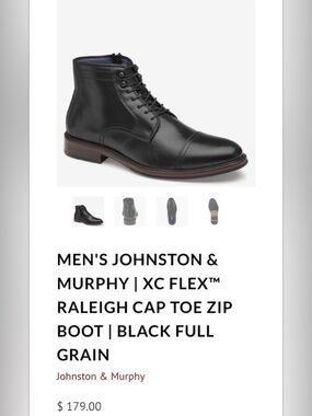 Johnston & Murphy Boots